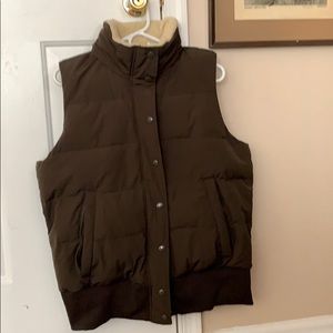 Banana Republic brown XL vest